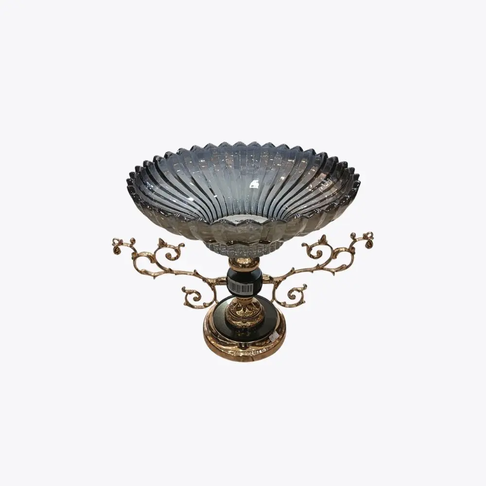 ORNAMENTAL FRUIT AND SWEET PLATE GOLDEN 207637