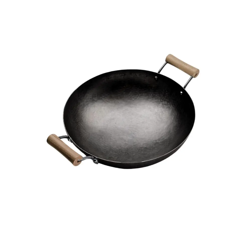 DEEP FRY PAN WITH HANDLE 34CM