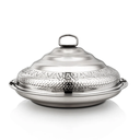Abraj Collection Stainless Steel Hot Pot – 50cm (Silver)