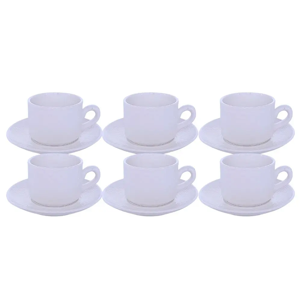 COFFE CUP 12PCS/SET WHITE (HY25-0123-4)