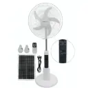 MULTI-FUNCTIONAL SOLAR STAND FAN 16"(HY25-0117-8) WITH REMOTE