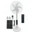 MULTI-FUNCTIONAL SOLAR STAND FAN 18" (HY25-0117-9) WITH REMOTE