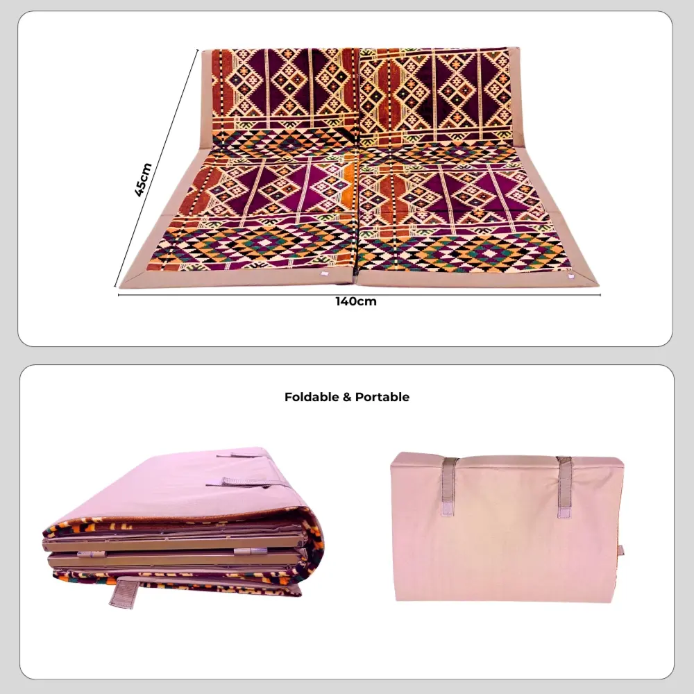 الخارجي؛ 600D Inner ; الإسفنج 45*140*4 سم