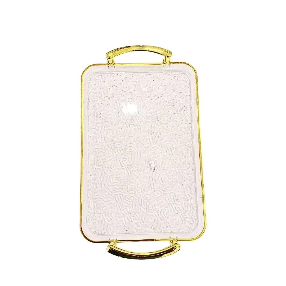 PP SQUARE TRAY CLEAR 2881XL-X-LARGE