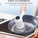 Rechargeable Electric Cleaning Brush with LED Display