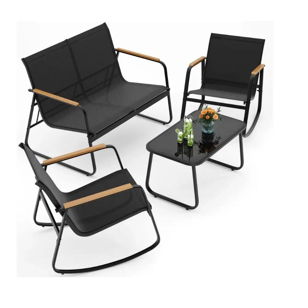 TABLE WITH 3PCS CHAIR SET (20178-1)