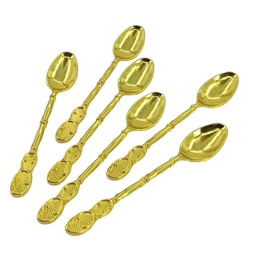 TEA SPOON 6PCS/SET GOLD (HY24-104-3)