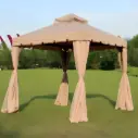 TENT 3X3 MTR KHAKI COLOR