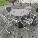 TABLE  WITH 4CHAIRS SET ZY-2509