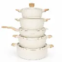 ALUMINIUM POT 5PCS/SET
20-24-28-28-32CM
3COLOR HY1120-20756-1  