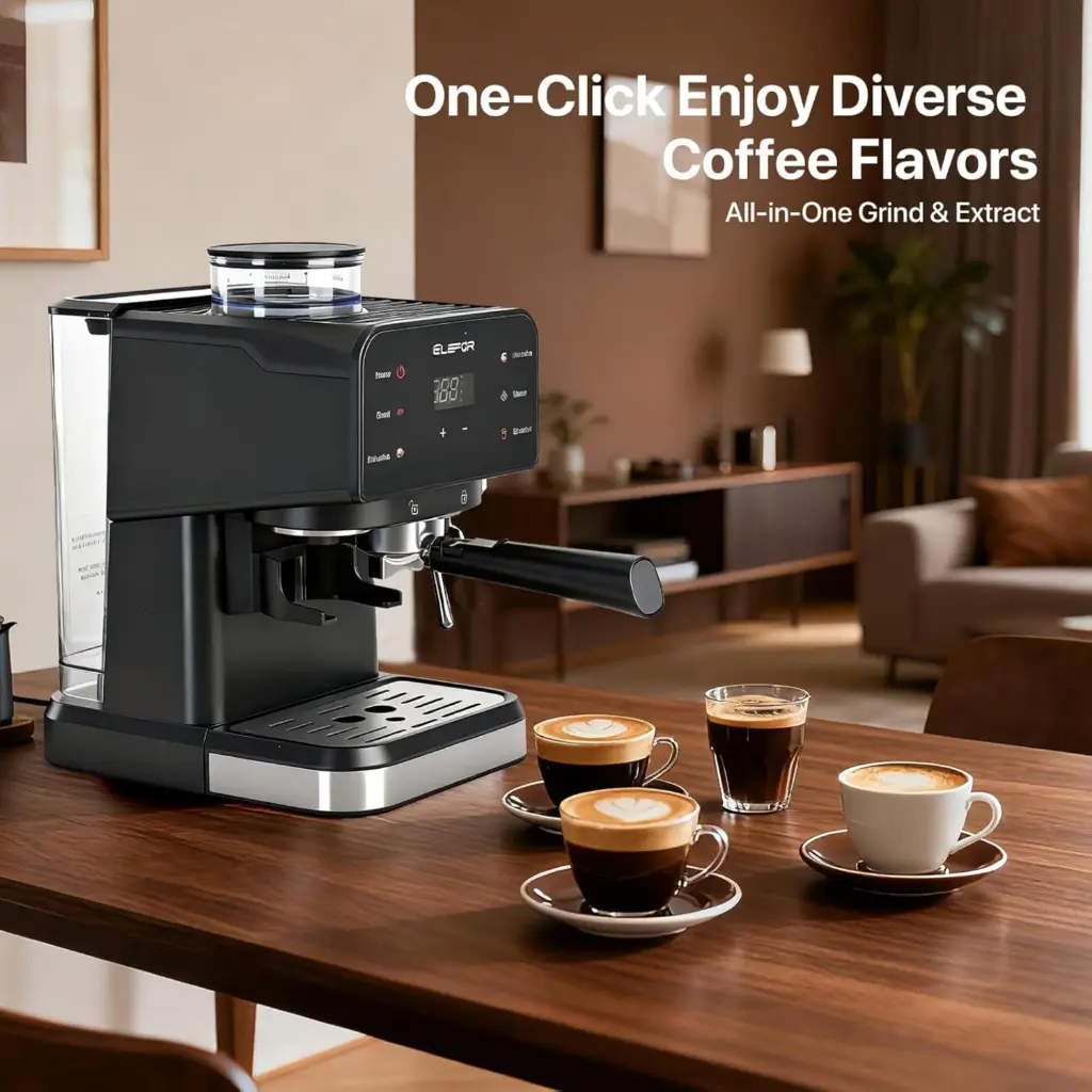 COFFEE ESPRESSO MACHINE-ELEFOR 1200W HY251118-1-20201-1