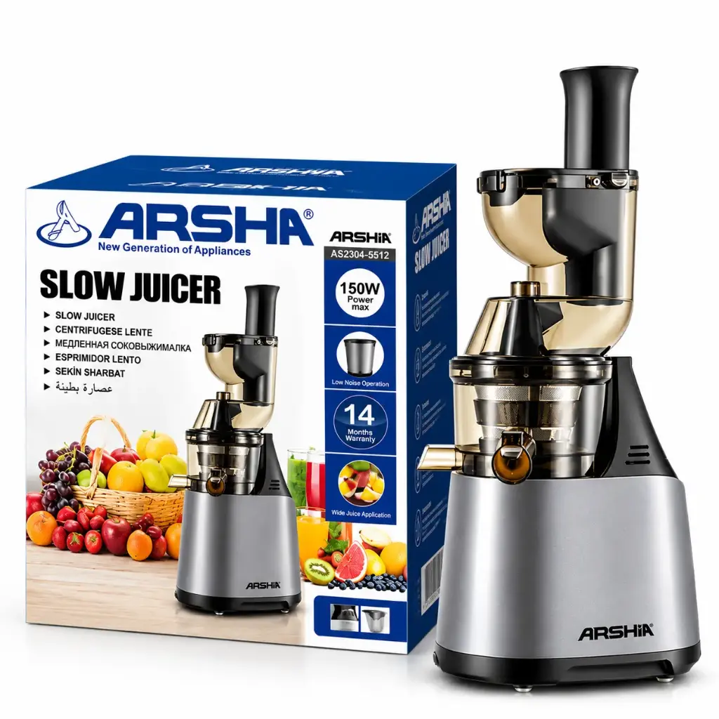 SLOW JUICER ARSHIA 150W AS2304-5512 (HY26-0102-2-46)