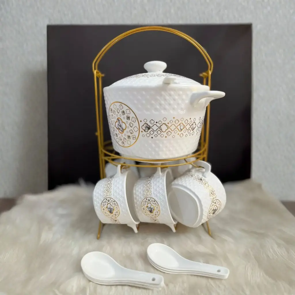 SOUP 15PCS/SET WITH STAND (2511-16001-17-6 )