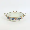 ENAMEL POT 30CM-MIX DESIGN