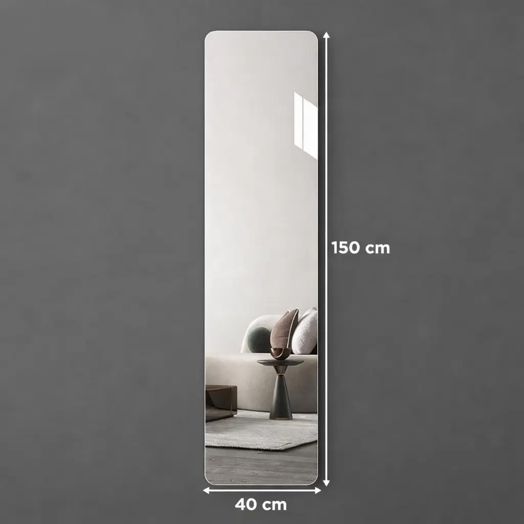 WALL MIRROR STICKER 40*150CM (HY251118-3-7)