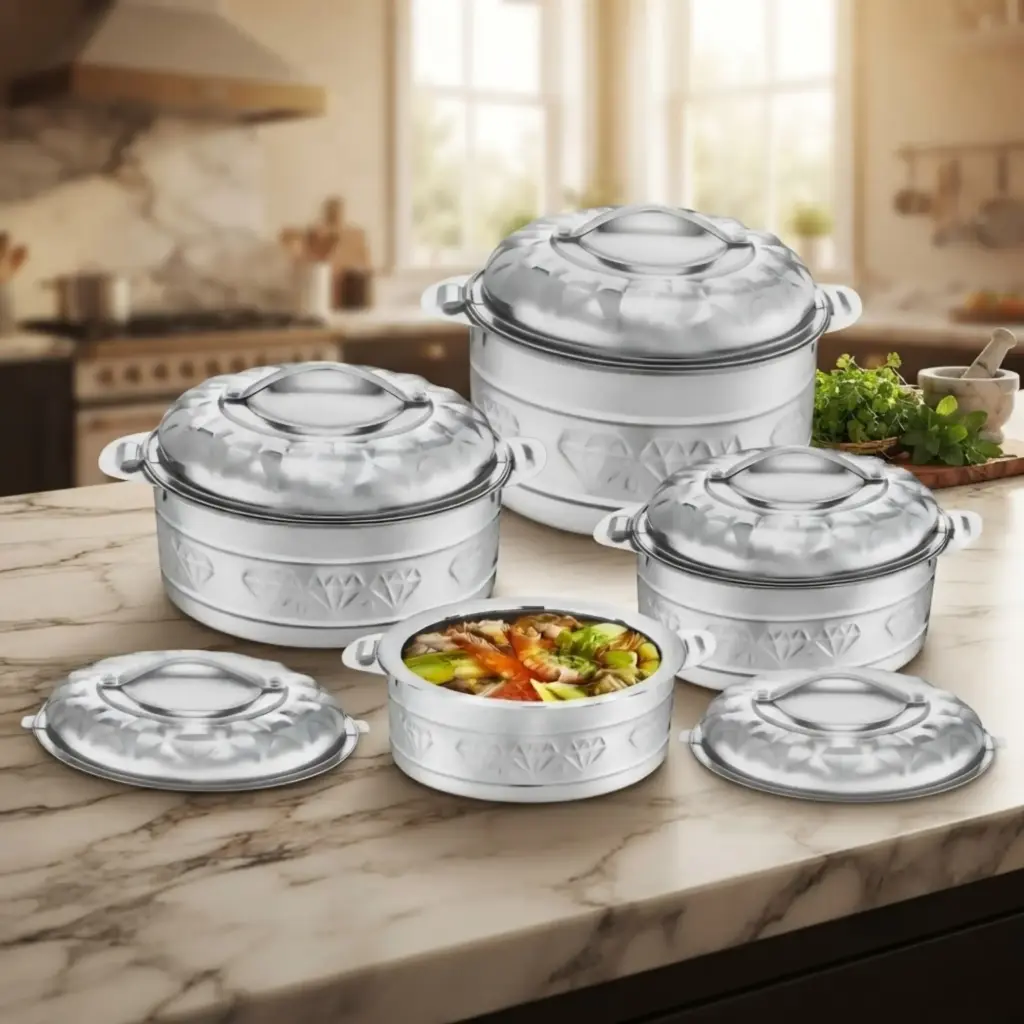 HOT POT 4PCS/SET (1,2,3,5L)