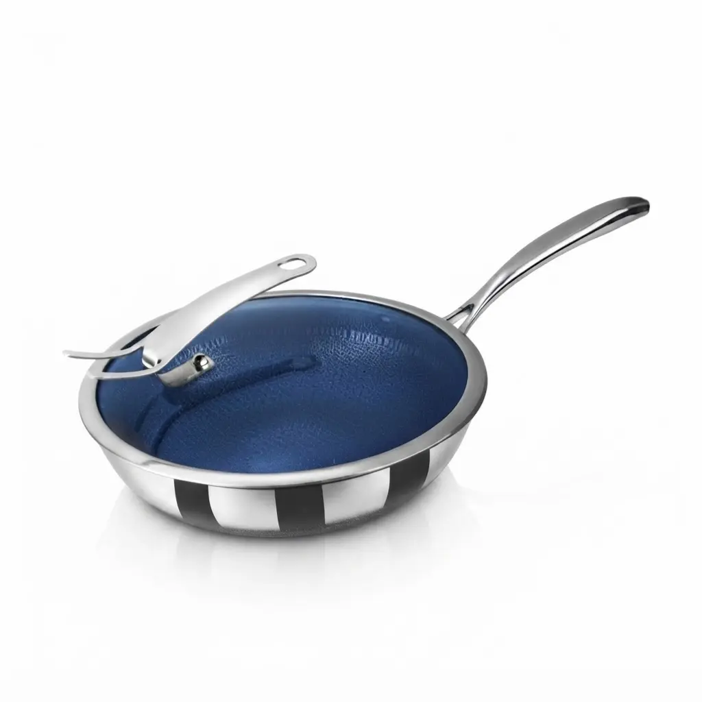 COOKING POT 3 LAYER STEEL WITH ALUMINIUM 32CM (2511-16607-5   )
