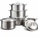 TORNADO ALUMINIUM COOKWARE 10PCS/SET (211-20629-7-1)