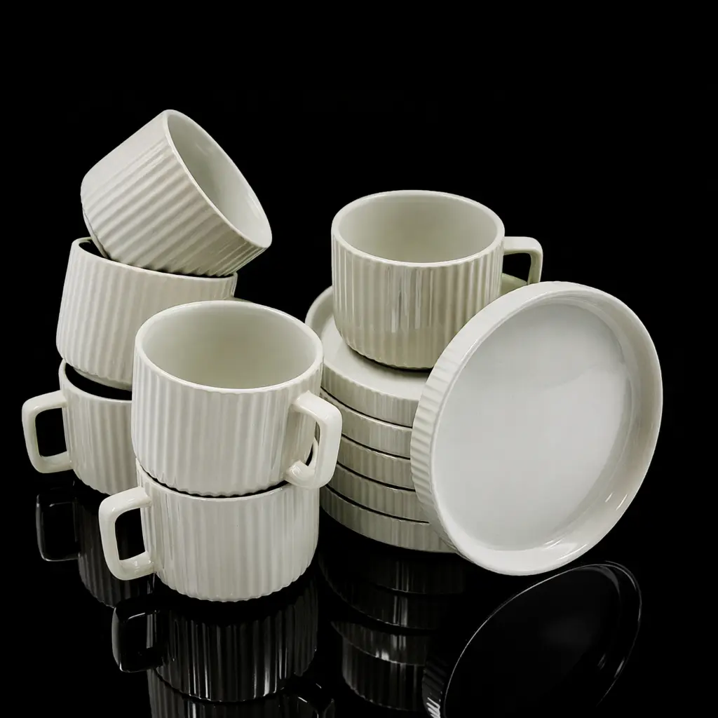 CUP&SAUCER 12PCS/SET