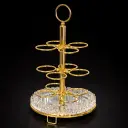 CUP HOLDER GOLD/SLIVER 