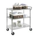 STORAGE RACK TROLLY 90*45*104CM
4" PU WHEEL
WIRE