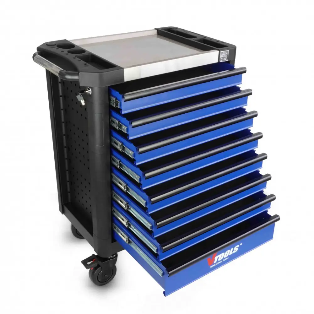 444 PCS TOOL CABINET WITH 8 DRAWERS - VT5113