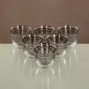 CAWA CUPS 6PCS SET 1013B-YCS-SIL