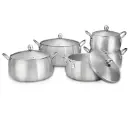 ALUMINUIM POT 10 PCS SET IN:19433