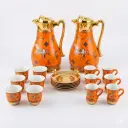 39 PCS LUXURY ARABIC COFFEE & TEA SERVING SET IN:16067-10