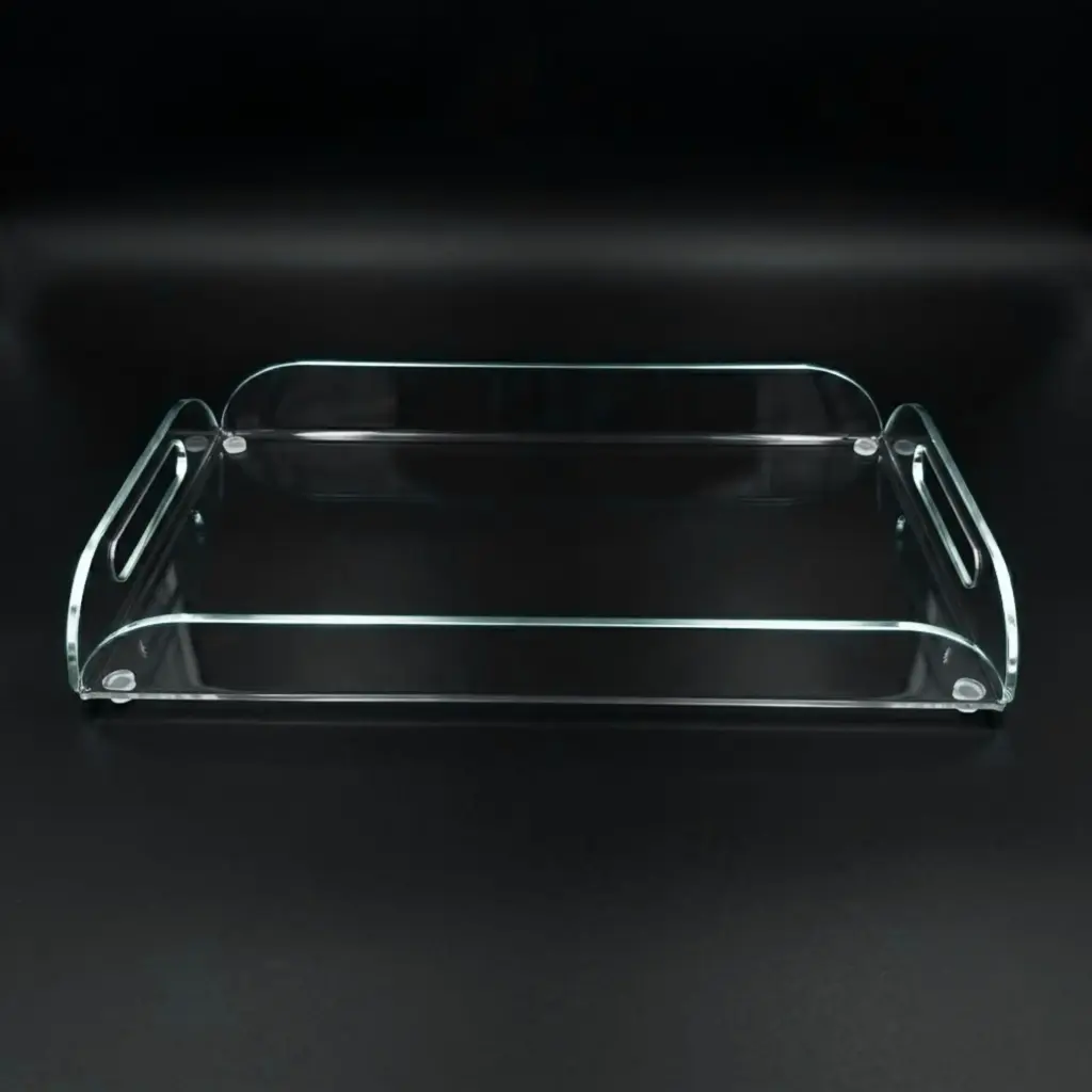 ACRYLIC TRAY 37*20.5*4.5CM IN:20690-7