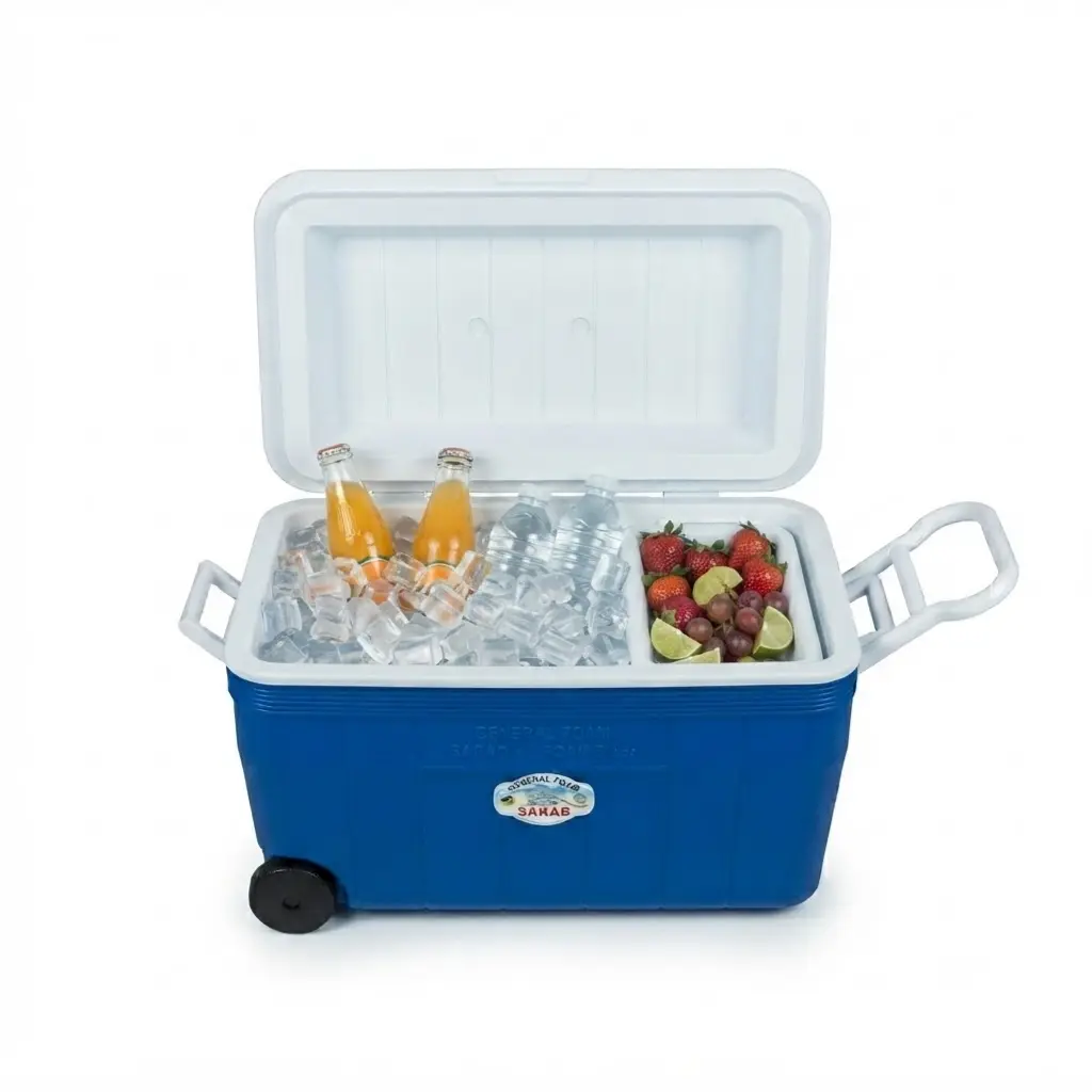 ICE BOX WITH WHEEL 60L