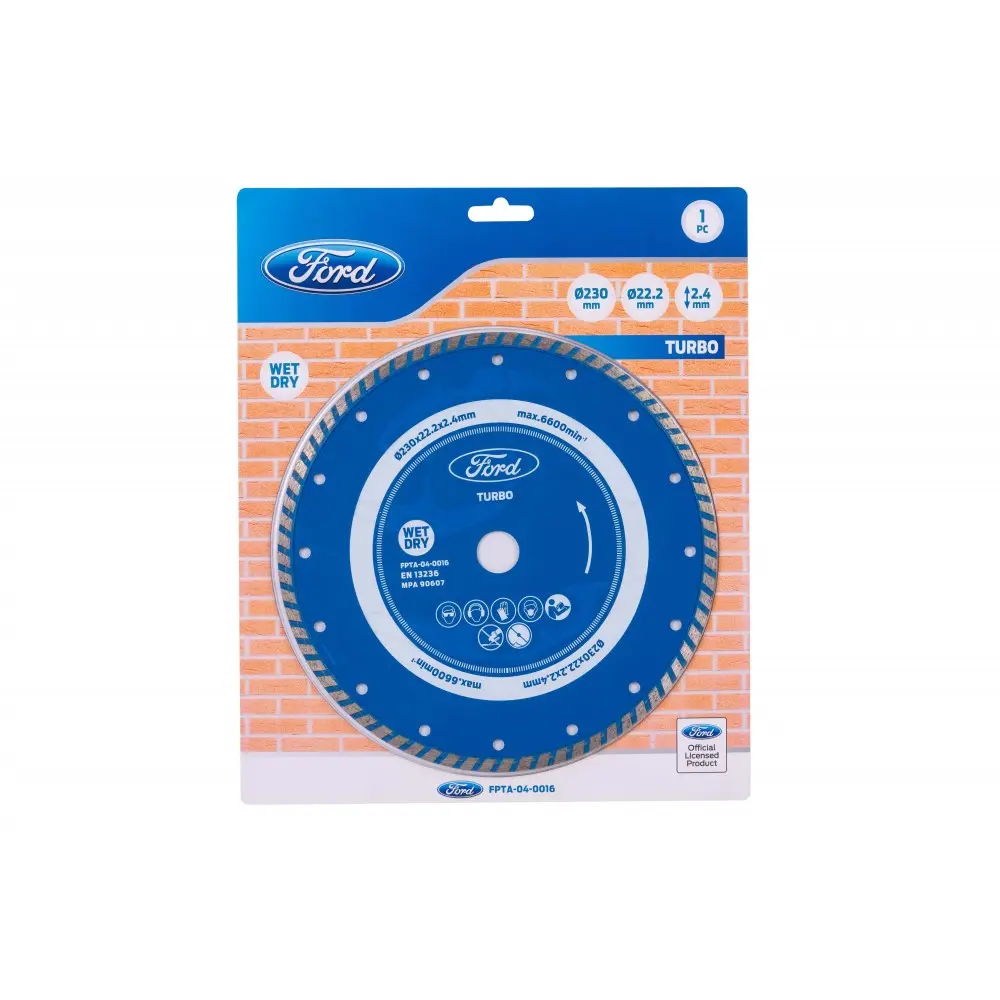 DIAMOND DISC 230MM TURBO VTOOLS