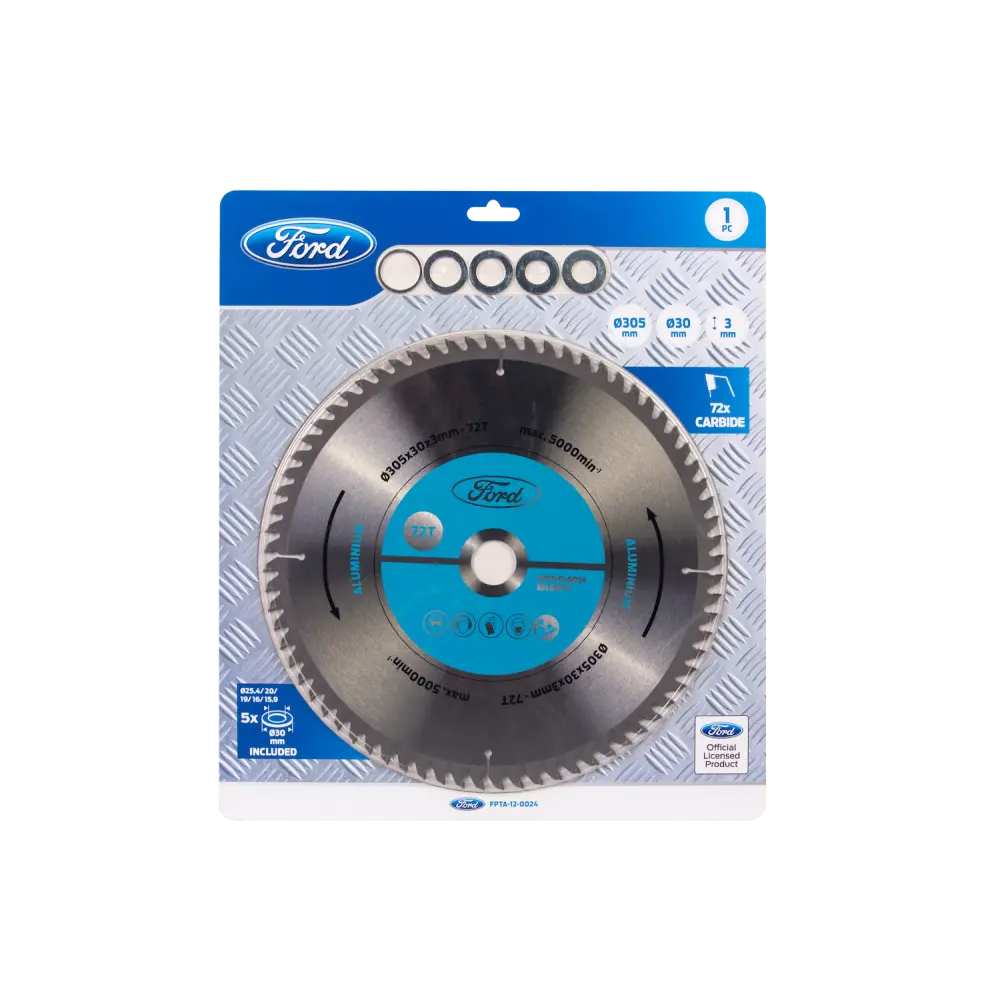 CIRCULAR SAW BLADE FOR ALUMINUM 305X30X3MM 72T VTOOLS