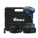 42V BRUSHLESS IMPACT WRENCH WITH 2 3.0 AH BATTERIES AND BMC VTOOLS