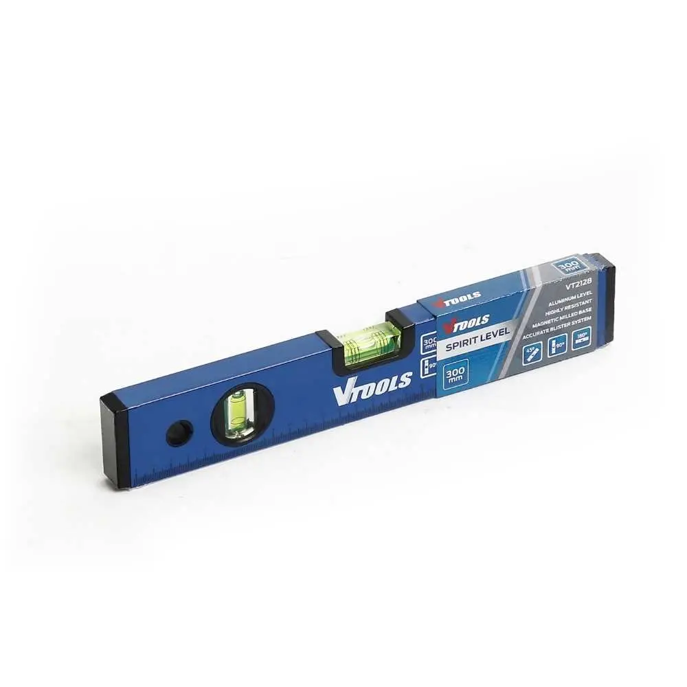 SPIRIT LEVEL (30CM/12") MAGNETIC VTOOLS