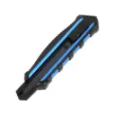 BLUE & BLACK ALUMINUM UTILITY KNIFE (100*18*0.5MM) VTOOLS