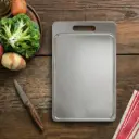 STAINLESS STEEL CUTTING BOARD 39X28CM-1.5MM