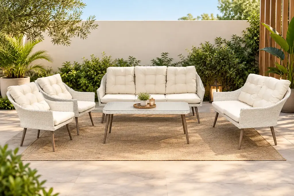 TABLE AND CHAIR SET (HY26-0094-3-8)