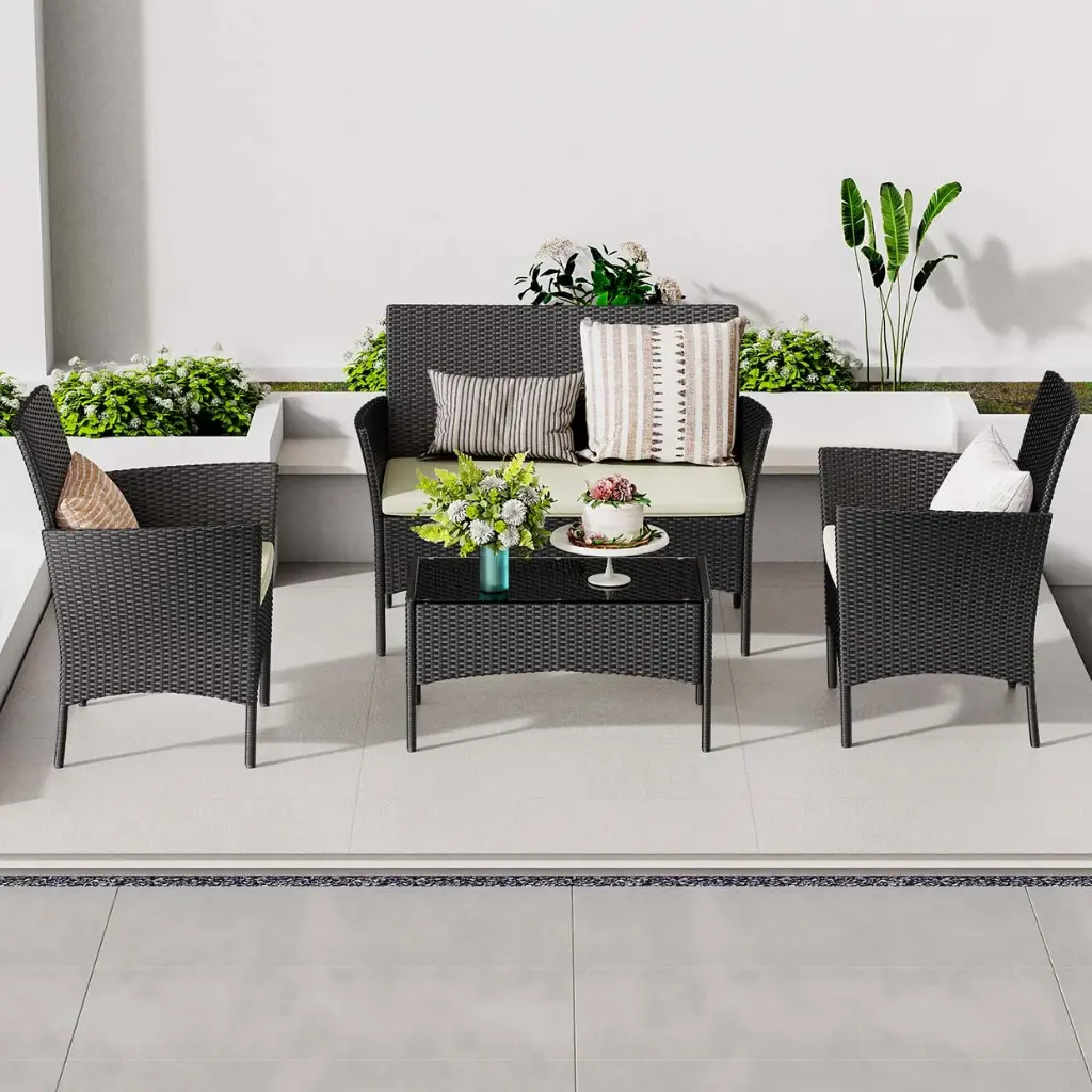 OUTDOOR TABLE AND CHAIR SET TX-F013
BROWN COLOR
GW;25/27.5KG (HY26-0098-2-7)