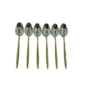 DESSERT SPOON 6PCS/SET S/STEEL 63G