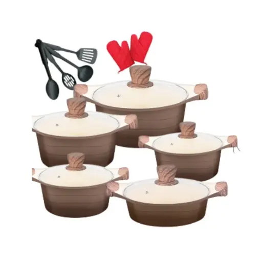 [4400124160127] COOKWARE SET 19PCS