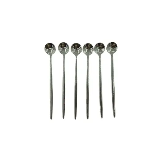 [6923121112480] SS STIRRER SPOON 6PCS/SET 16544-10
