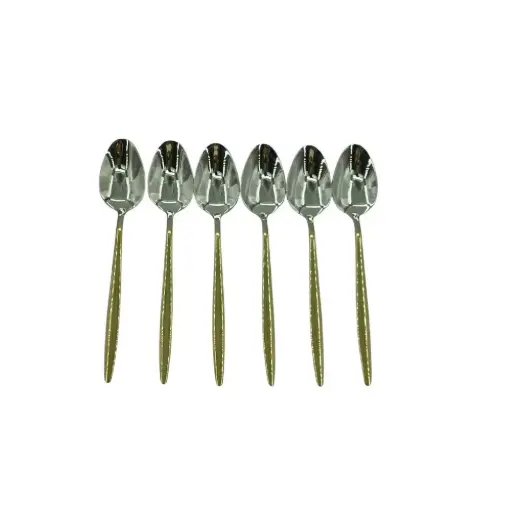 [7894016544015] DESSERT SPOON 6PCS/SET S/STEEL 17G