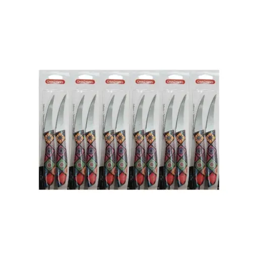 [6971712430710] KNIFE 12PCS/SET ECONOMICAL