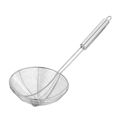 [6956596922025] STAINLESS STEEL SPOON STRAINER 15.5CM