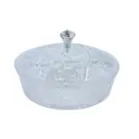 DELUXE CANDY BOX ROUND CLEAR (HY25-0098-22)