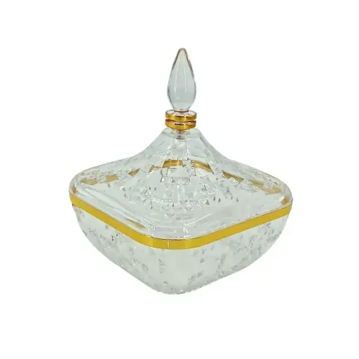 [6945680098180] DELUXE CANDY BOX SQUARE T&G (HY25-0098-18)