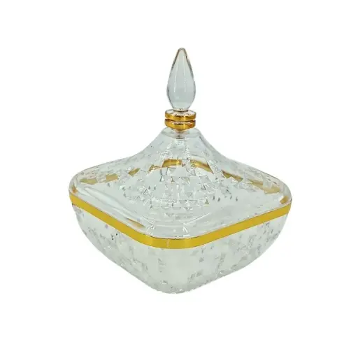 [6945680098197] DELUXE CANDY BOX SQUARE T&G (HY25-0098-19)