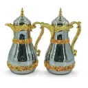 VACUUM FLASK 1.0+1.0LTR 2PCS/SET (129182-2,HY25-104-18)