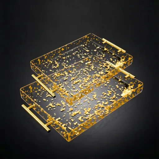 [6920241662758] ACRYLIC CANDY TRY 2PCS/SET 37*27CM/33*23CM